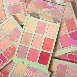 Pixi + Hello Kitty Chrome Glow Palette - 	Palette viso multiuso