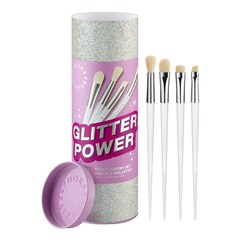 Glitter Power Brush Set - Kit di 4 pennelli per gli occhi, SEPHORA COLLECTION