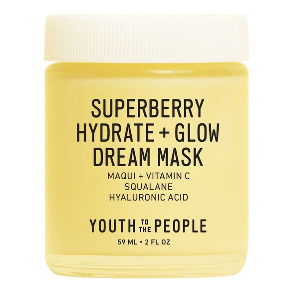 Superberry Hydrate + Glow Dream Mask - Maschera da notte, YOUTH TO THE PEOPLE