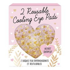 Heart cooling eye pads - Pads occhi Formato Viaggio, NPW