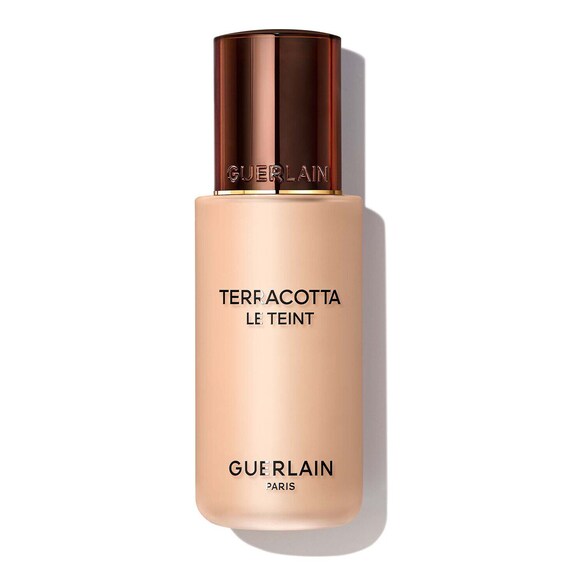 Terracotta Le Teint -Fondotinta Liquido Luminoso Naturale Tenuta 24H no-transfer, GUERLAIN