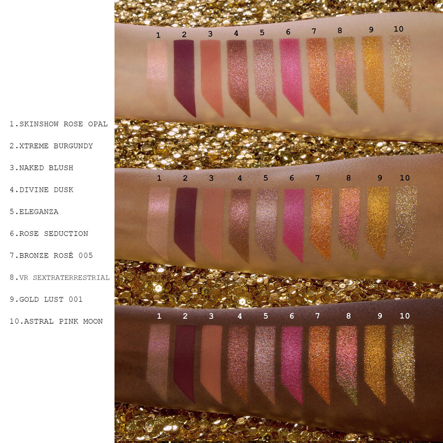 ブランド品 通販サイト Divine VIII: Mothership LABS McGRATH PAT Rose Palette - II アイシャドウ