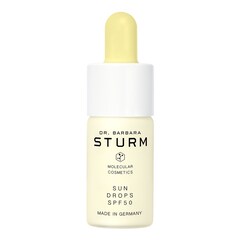 Mini Sun Drops SPF 50 - Siero di protezione solare SPF 50 Formato da viaggio, DR. BARBARA STURM