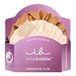 Sprunchie Slim Premium - Crème de caramel, elastici per capelli