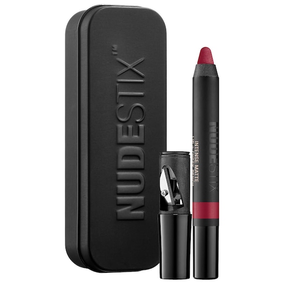Intense matte lip and cheek pencil - Matita mat labbra e guance, NUDESTIX