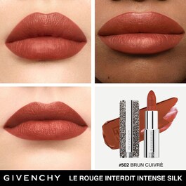 Le Rouge Interdit Intense Silk - Rossetto semi-mat luminoso edizione limitata