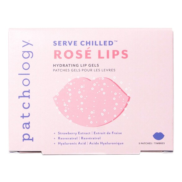 Serve Chilled Rosé Lips - Gel labbra idratante, PATCHOLOGY