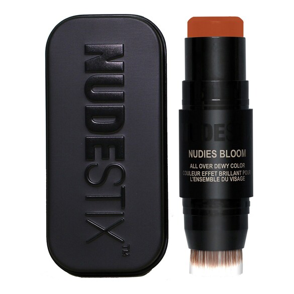 Nudies Bloom All-Over Dewy Color - Stick per occhi, guance e labbra, NUDESTIX
