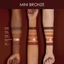 Mini Bronze - Mini palette di ombretti formato viaggio