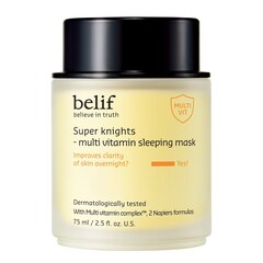 Super knights - maschera notturna multi-vitaminica, BELIF