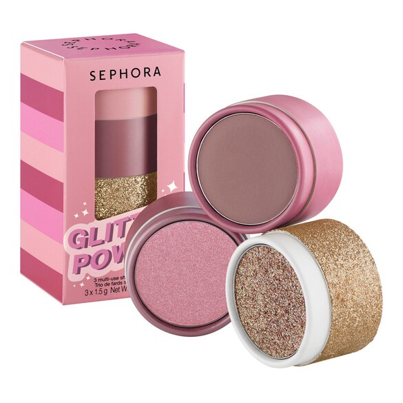Glitter Power - Trio di ombretti multiuso, SEPHORA COLLECTION