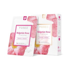 Bulgarian Rose-Maschera in tessuto idratante all'acqua di rose per pelli secche
