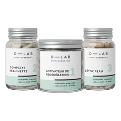 Programma pelle perfetta 1 mese - Integratori per la pelle, D-LAB NUTRICOSMETICS