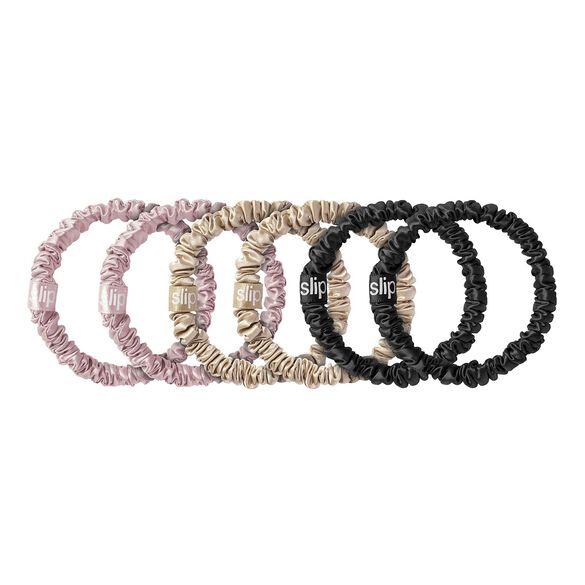 ZOONAI 20 Mini Elastici Per Capelli In Gomma Per Bambine E Ragazze, Colore Rosa, Fiocco Decorativo, Taglia Unica