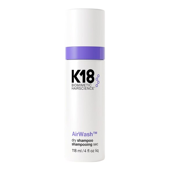 AirWash shampoo secco - Riduce il sebo ed elimina gli odori, K18