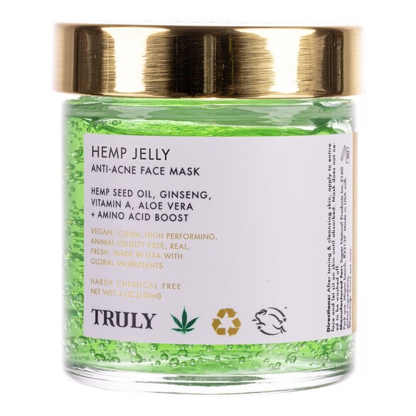 Hemp Jelly - Maschera viso anti-imperfezioni, TRULY