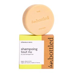 Shampoo Tout Nu - Shampoo solido per capelli secchi Formato Viaggio, UNBOTTLED