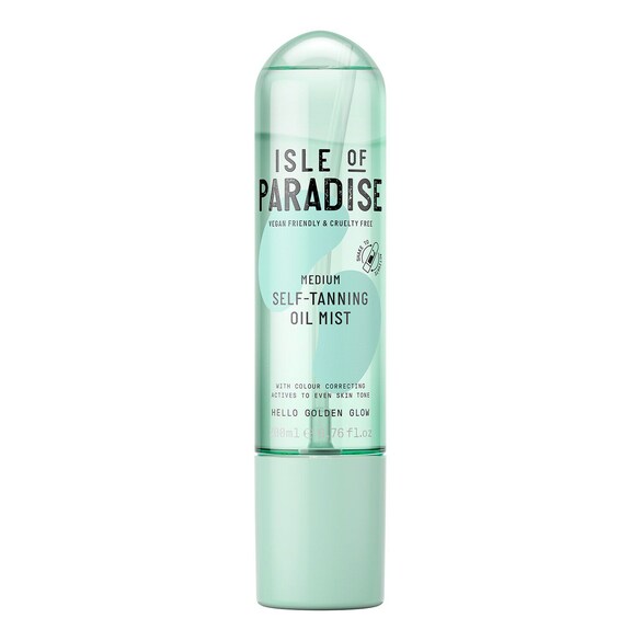 Self Tanning - Oil Mist Medium Formato Viaggio, ISLE OF PARADISE