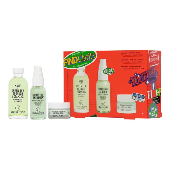 Superfood - set di prodotti per il viso, YOUTH TO THE PEOPLE