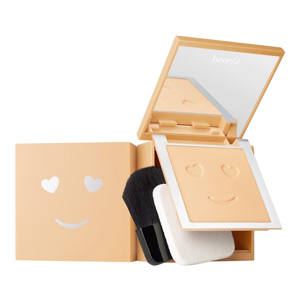 Hello Happy Velvet Powder - Fondotinta In Polvere Doppia Coprenza, BENEFIT COSMETICS
