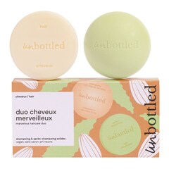 Duo chioma meravigliosa - Shampoo e balsamo Solido, UNBOTTLED