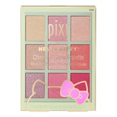 Pixi + Hello Kitty Chrome Glow Palette - 	Palette viso multiuso, PIXI