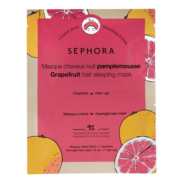Maschera per capelli notturna - Maschera in crema e cuffietta, SEPHORA COLLECTION