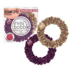 Sprunchie Slim The Snuggle Is Real - Set capelli Formato Viaggio, INVISIBOBBLE