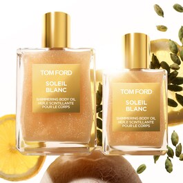 Soleil Blanc - Olio Scintillante corpo Rose Gold