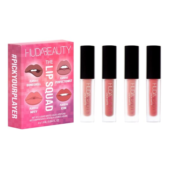 The Lip Squad - Set di rossetti liquidi, HUDA BEAUTY