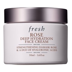 Rose Face Cream - Crema idratante viso all'acido ialuronico, FRESH