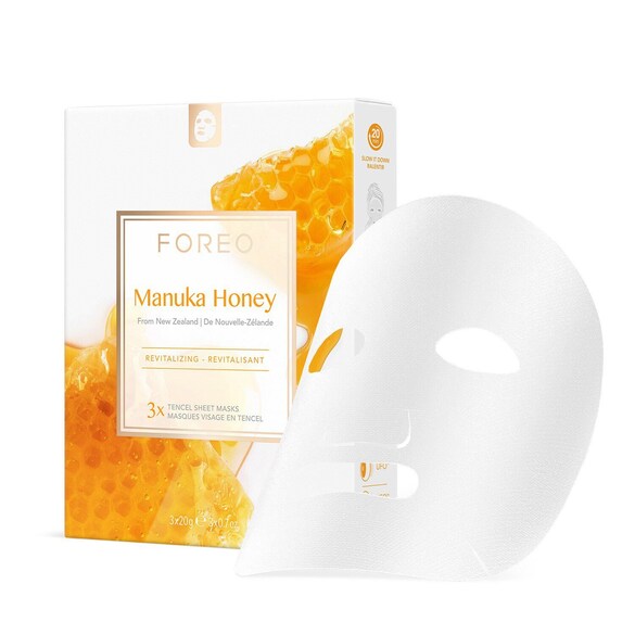 Manuka Honey - Maschera in tessuto nutriente al miele per trattamento anti-age, FOREO