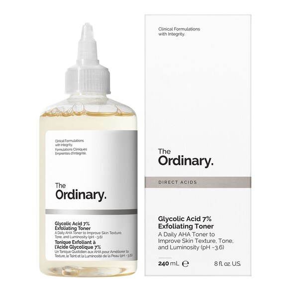 Glycolic Acid 7% Toning Solution - Lozione Viso Esfoliante, THE ORDINARY