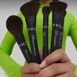 Set di pennelli viso - Applicazione intuitiva, finish impeccabile
