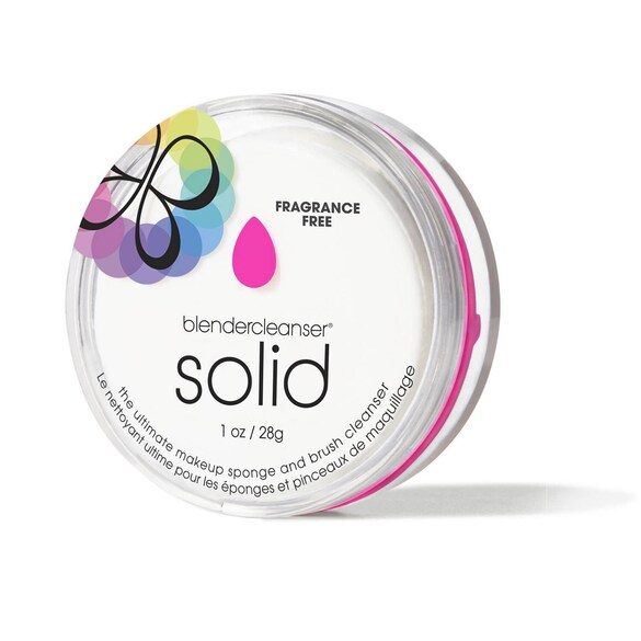 Blendercleanser Solid Fragrance-Free - Detergente per beautyblender e pennelli, BEAUTYBLENDER