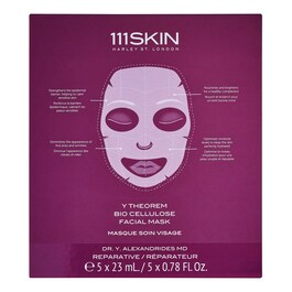 Maschera Viso Bio Cellulose Y Theorem - Cofanetto Trattamento Viso