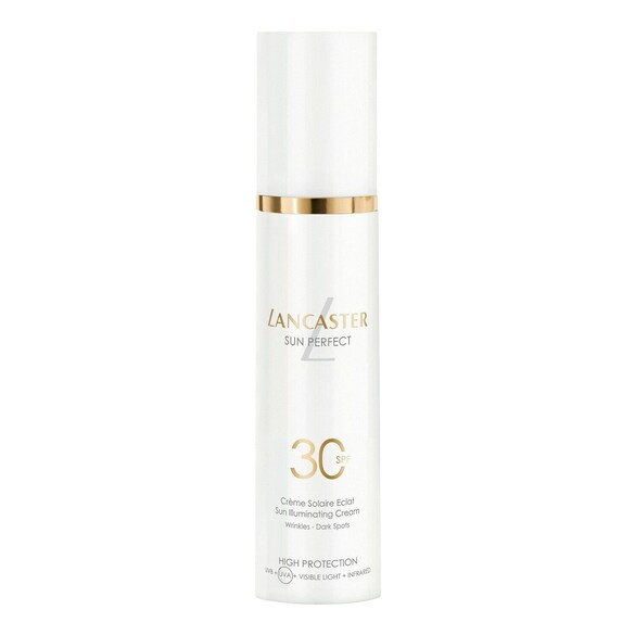 Sun Perfect Sun Illuminating Cream SPF 30 - Crema solare anti-età per il viso, LANCASTER