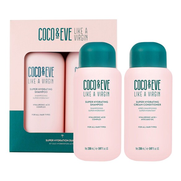 Super Hydration Duo - Shampoo e balsamo quotidiani super idratanti, COCO & EVE