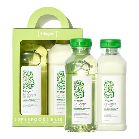 Superfoods - Set per la cura dei capelli con mela, matcha e kale, BRIOGEO