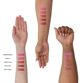 Nudies All Over Face Color Matte + Glow - Blush in stick