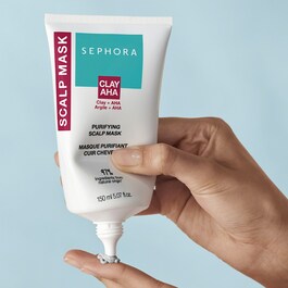 Maschera all'argilla verde e AHA - Maschera purificante per cuoio capelluto