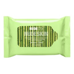 NUDESKIN Panni detergenti vegani derivati ​​dal bambù - Salviettine struccanti, NUDESTIX