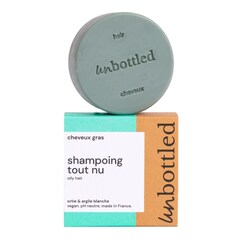 Shampoo Tout Nu - Shampoo solido per capelli grassi Formato Viaggio, UNBOTTLED
