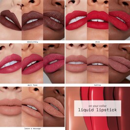 On your collar - Rossetto liquido
