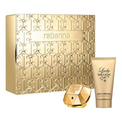 Rabanne Cofanetto Lady Million - Eau de Parfum e Body Lotion, PACO RABANNE