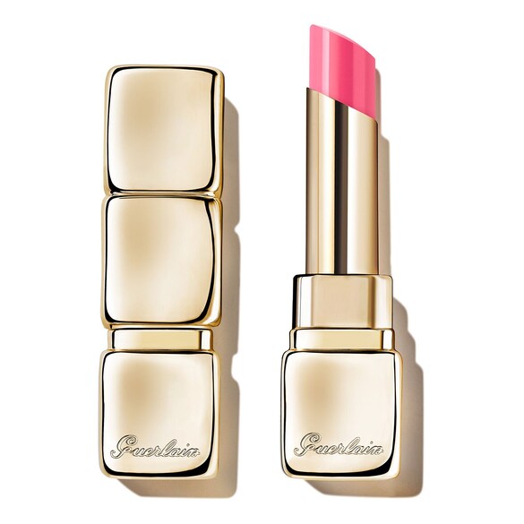 KissKiss Bee Glow - Balsamo labbra colorato infuso di miele 98% origine naturale, GUERLAIN