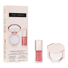 Diamond Bomb Baby Mini Lip Gloss & Highlighter - Cofanetto make-up, FENTY BEAUTY