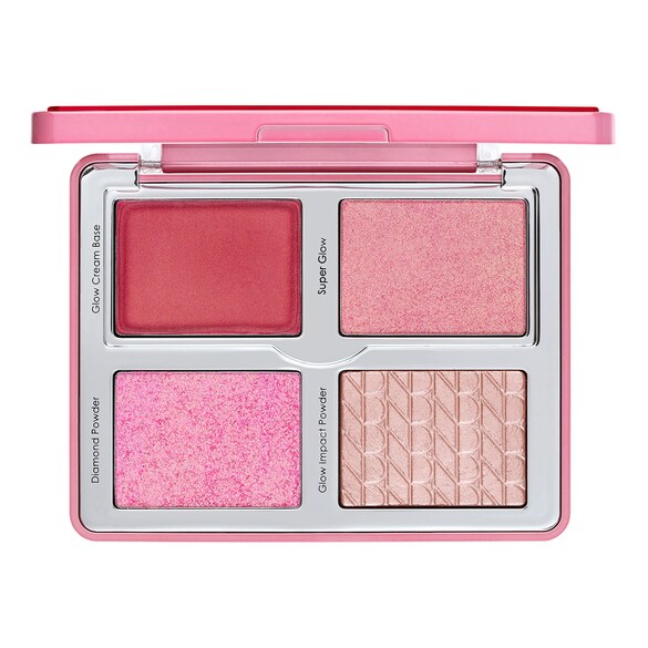 Love glow cheek palette - Palette blush e illuminanti, NATASHA DENONA