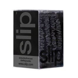 Elastici Skinny pura seta neri - Accessori per capelli