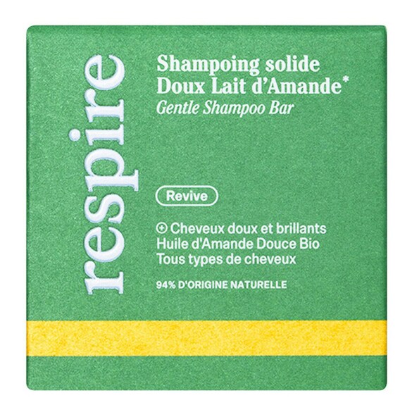 Shampoo Solido - Latte di Mandorla Formato Viaggio, RESPIRE